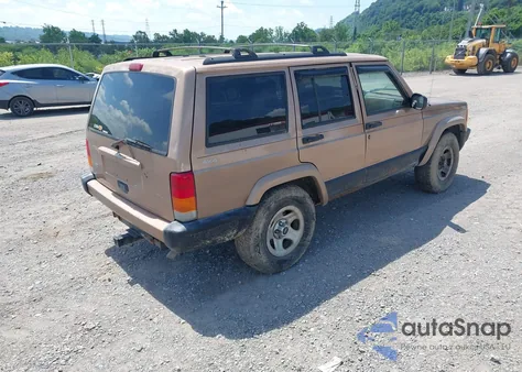 1999 Jeep Cherokee Classic/Sport из США, поврежденный, VIN 1J4FF68S8XL638596